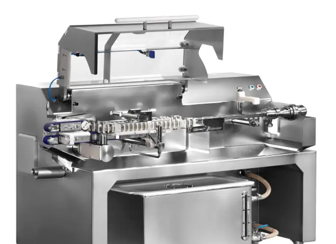 Vemag Alginate Line CC215 | Pølseproduktionsudstyr til alginattarm | | Pølsestopper og pølsesprøjte til fødevareindustrien | Nemco