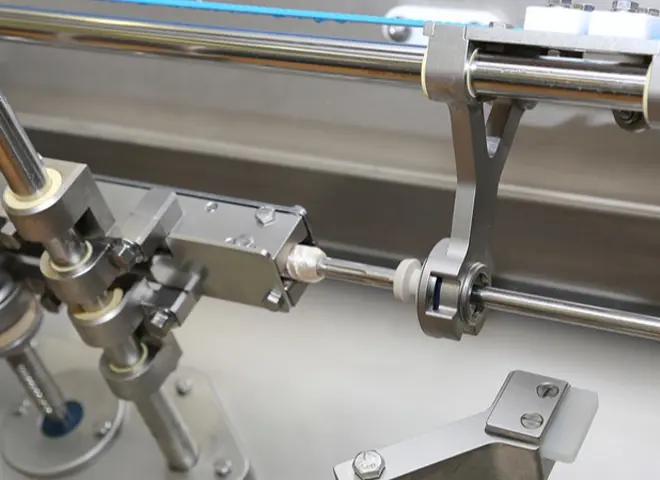 Vemag HP10E + LPG 218 + AH 219  | Vemag højkapacitets pølselinje med ophænger | Pølsestopper og pølsesprøjte til fødevareindustrien | Nemco