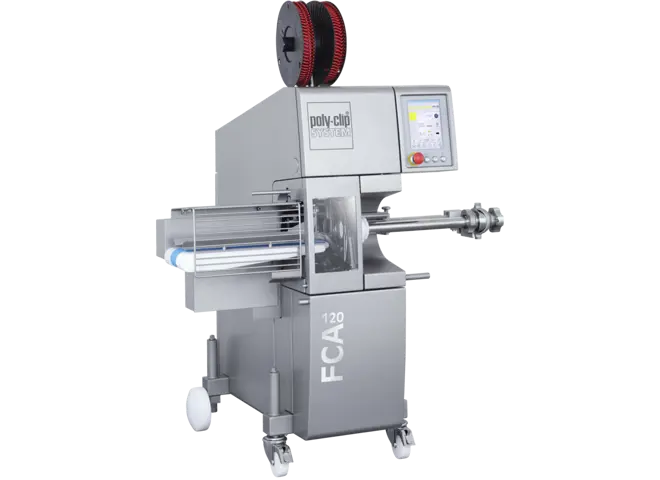 Poly-clip FCA 120 | Automatisk dobbeltclipser | Clipsemaskiner til tarm- og pølselukning | Nemco 