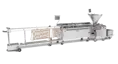 Vemag HP10E + LPG 218 + AH 219  | Vemag højkapacitets pølselinje med ophænger | Pølsestopper og pølsesprøjte til fødevareindustrien | Nemco